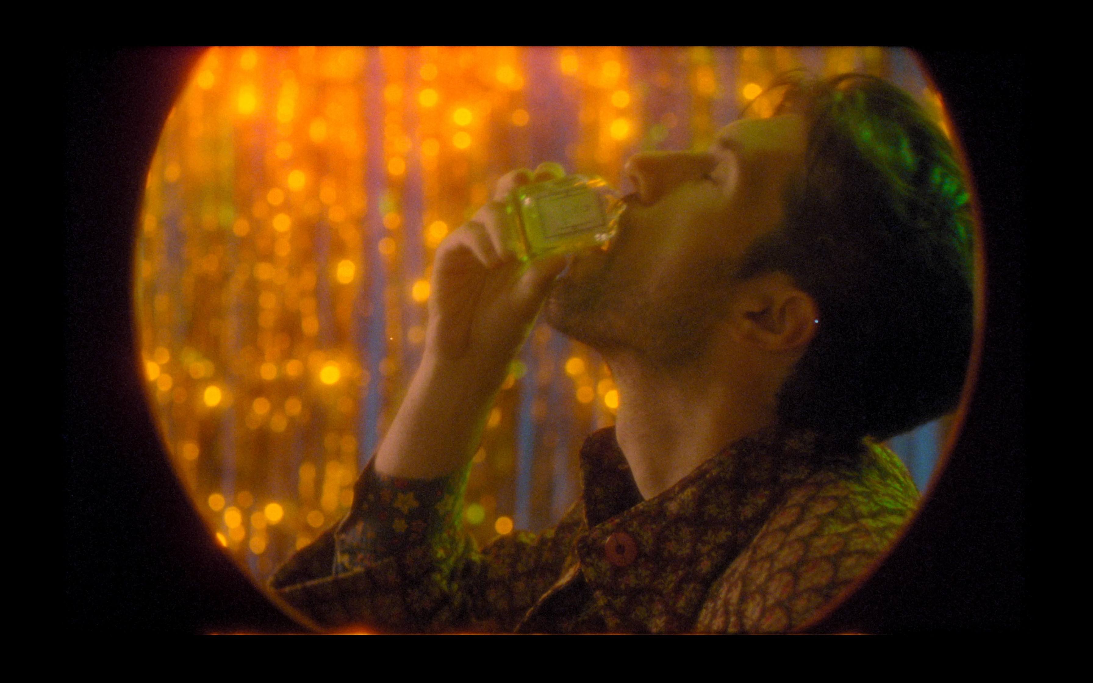 Dodicianni drinking in warm golden light